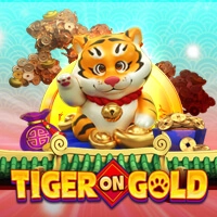 tiger on gold